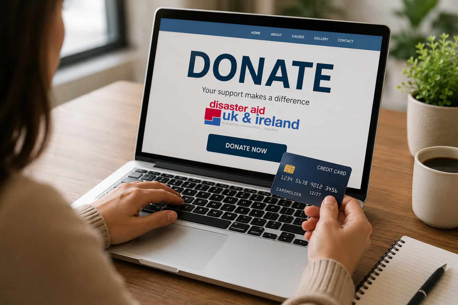 Donate by card